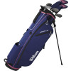 Wilson Profile Half Set Dame Golfsæt - Navy/Rose Gold/Silver