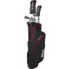 Wilson Profile Half Set Herre Golfsæt - Red/Black/Silver