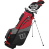 Wilson Staff Pro Staff SGI Herre Golfsæt - Black/Red